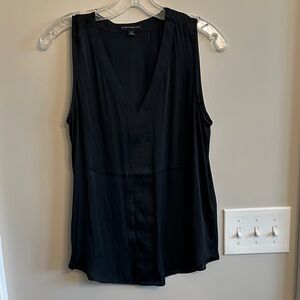 Banana Republic Black V-Neck Sleeveless Camisole
